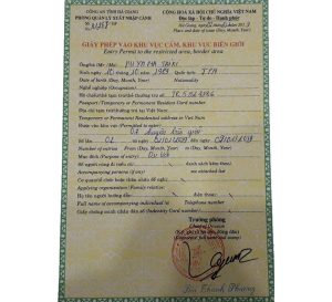 Faut il un permis pour la boucle de Ha Giang ?