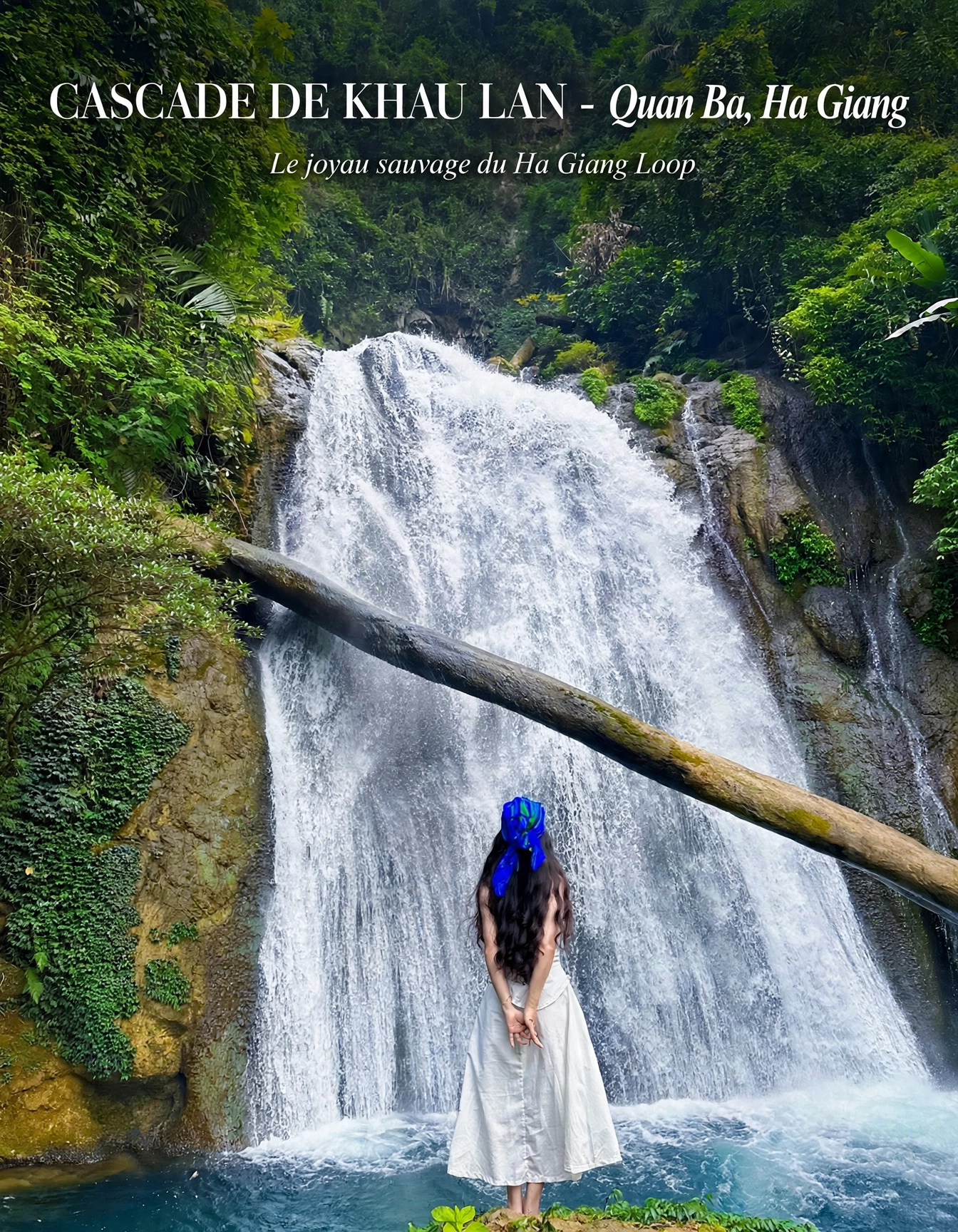 ### Cascade de Khau Lan (Thác Khâu Làn) - Le secret le mieux gardé de Quan Ba